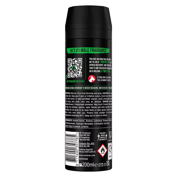 Lynx Body Spray Africa, 6 X 200Ml