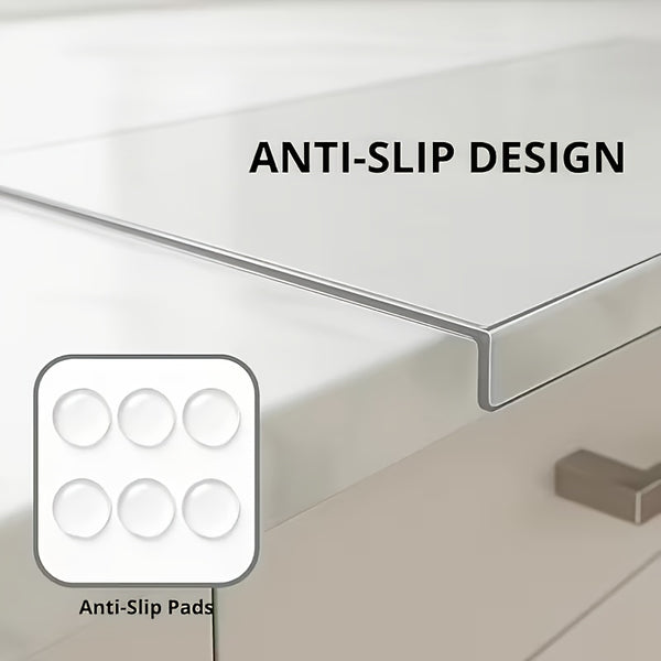 Food-Grade Acrylic Cutting Board, Durable And Easy to Clean, Slip-Resistant Design, with Protective Edges, Kitchen Prep Tool, Modern Style, Suitable As a Gift
