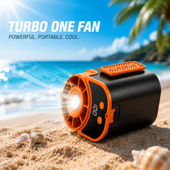 Wall-mounted Fan, USB Rechargeable Five-speed Adjustable Multi-function Electric Fan, Silent And Fast Cooling And Dehumidifying High-speed Fan, Handheld Mini with Hanging Strap for Wearing Around The Waist, for Travel And Outdoor Use., for Outdoor