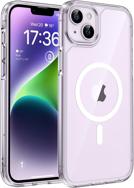 TOCOL Magnetic for Iphone 17 Pro Max Case 6.9-Inch, Compatible with Magsafe, Full Camera Protection, Built-In Magnetic Ring, Drop Protection Shockproof Translucent Matte Phone Cover
