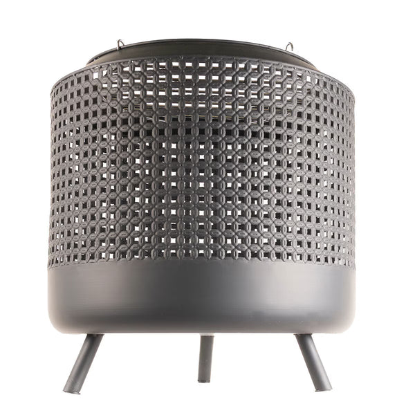 Redfire Midland Wood Burning Fire Basket + BBQ Grill