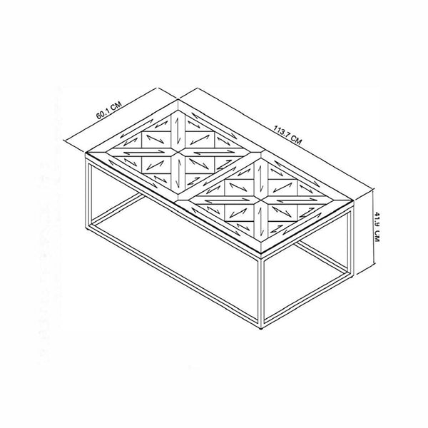 Bentley Designs Greenwich Oak Coffee Table