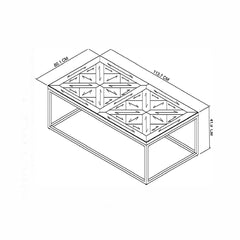 Bentley Designs Greenwich Oak Coffee Table