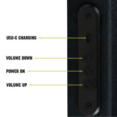 Swipe Sound Frame Bluetooth Speaker Wireless Audio Speaker With Modern Web Art Print Rechargeable Portable Speaker For Home Desk Or Room Decor Tech Gift For Music Lovers