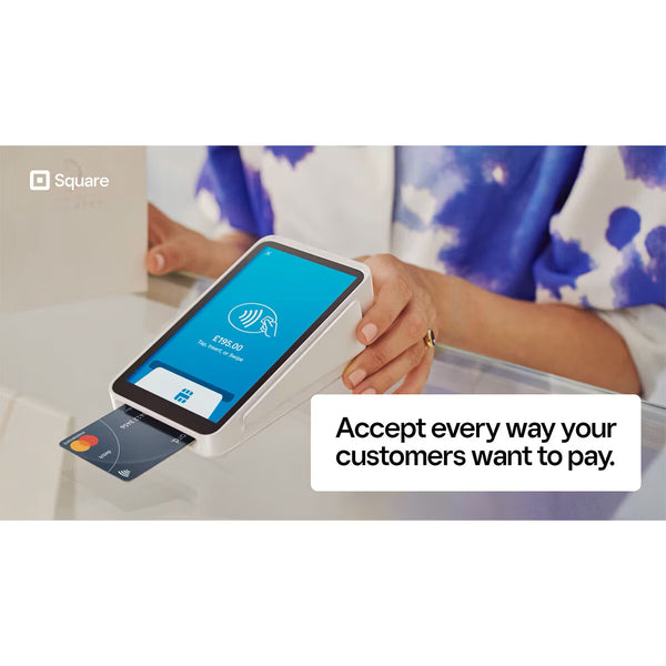 Square All-In-One Payment Terminal & 20 X Receipt Rolls Bundle