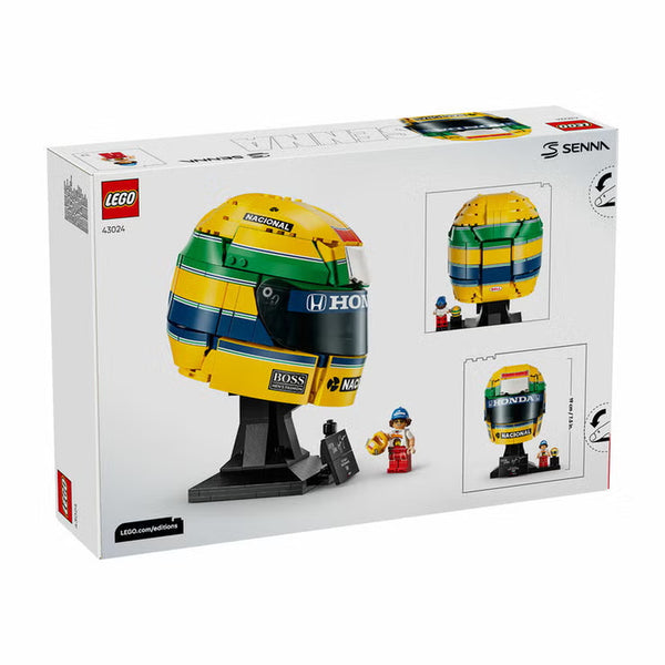 LEGO Editions Formula 1 Ayrton Senna Helmet - Model 43024 (14+ Years)