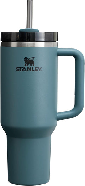 STANLEY Quencher H2.0 Flowstate Tumbler 1.2L - Cold for 11 Hours - Iced for 48 Hours - Metal Water Bottle with Straw, Handle and Lid - Dishwasher Safe - Travel Mug for Cold Drinks