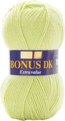 Sirdar Hayfield Bonus DK Double Knitting, White (961), 100G