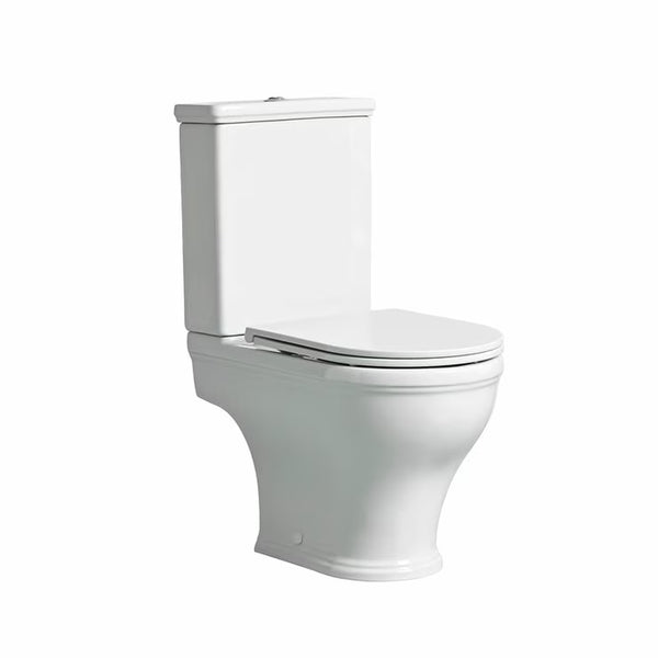 Tavistock Ashby Open Back Toilet with Cistern and Seat