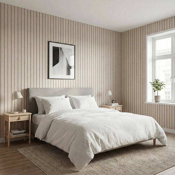 3D Wood Grain Wall Panels, Self-Adhesive Thickened Wallpaper, Moisture-Proof, Home Decoration Wall Stickers, Peel and Stick, Easy to Clean and Cut, Suitable for Renovation of Living Rooms, Bedrooms, Restaurants and Ceilings