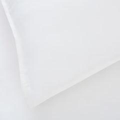 Panda Bamboo & French Linen White Duvet Cover Set in 3 Sizes