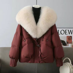 2025 Winter New Jacket Women's Short Thickened Coat Coat Fashionable Winter Coat Elegant Temperament Wear Coat Comfortable and Warm, Winter Jacket For Women, Women Winter Jacket, Jackets For Women Winter, Quilted Jacket, Jackets For Women  Winter Clothes
