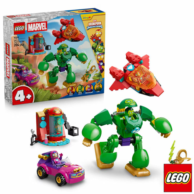 LEGO Marvel Loki Vs. Team Iron Man - Model 11211 (4+ Years)