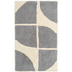 Stockholm Bath Mat with Non-Slip Backing – Super Soft, Water Absorbent, 100% Cotton Blend, Quick-Drying Bathroom Toilet Floor Rug, 50 x 8 cm