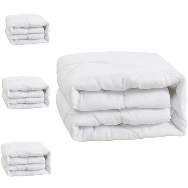 Tog 15 Bedding Grid Quilted Duvet- Ultra-Sof, Warm And Fluffy (White, All Size, Single 135x200cm/ Double 200x200cm/ King 230x220cm/ Supe King 260x220cm)
