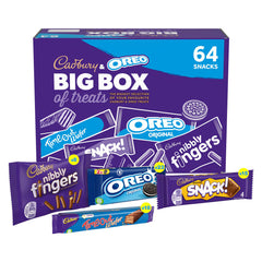 Cadbury & Oreo Big Box of Treats, 64 Snacks