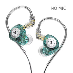 KZ EDX Pro Earphones Dynamic in Ear Monitor Hifi Wired Headphones Bass Stereo Game Music Earplugs Noice Cancelling Headset