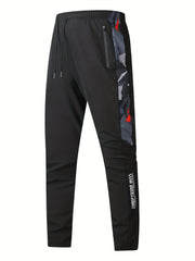 Men'S Long-Sleeve Sports Outfit with Casual Long Pants