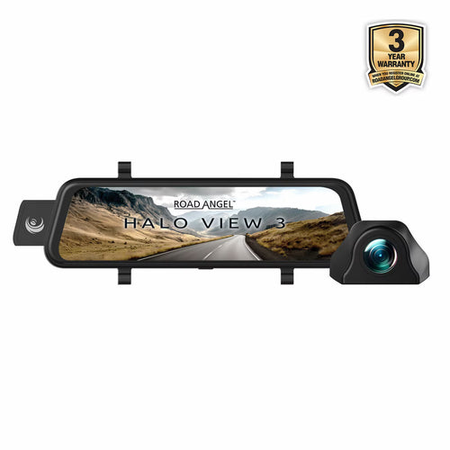 Road Angel Halo View 3 4K Mirror & Rear Dash Cam