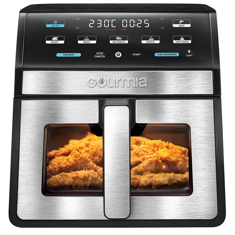Gourmia 7.6L Digital Air Fryer with Light & Window