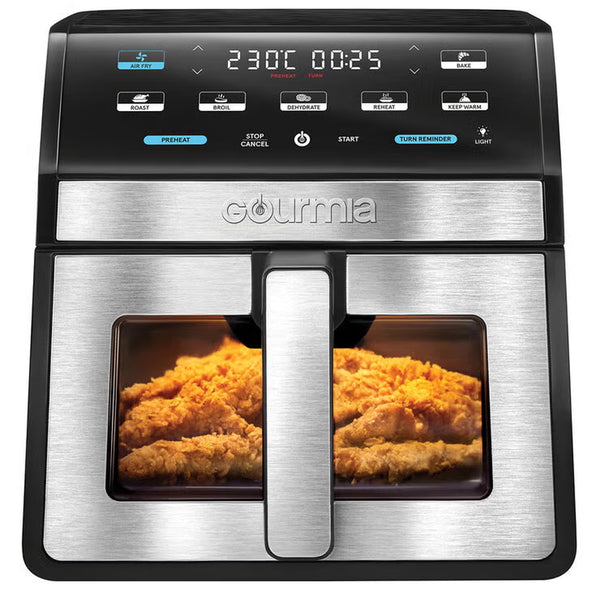 Gourmia 7.6L Digital Air Fryer with Light & Window
