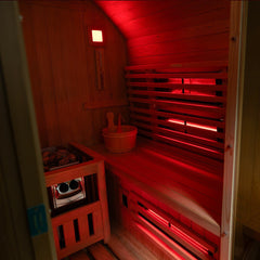 Insignia Luxury 2-3 Person Hybrid Barrel Sauna
