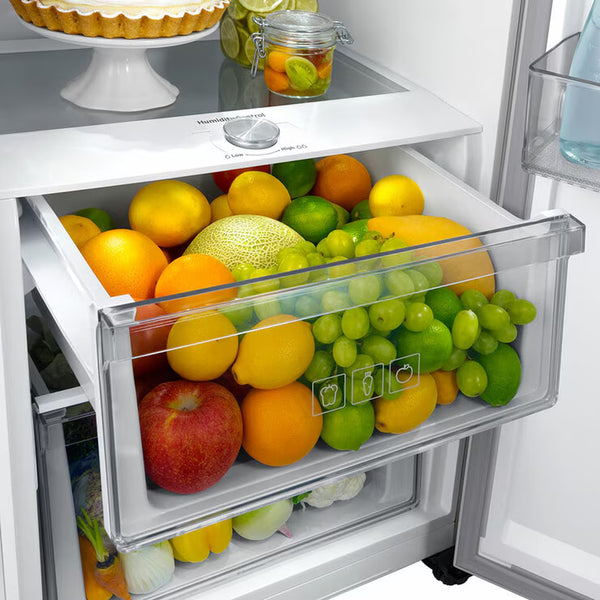 Samsung RR39C7BB7WW, 387L Upright Fridge, E Rated in Silver