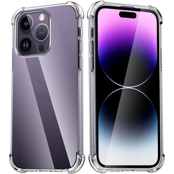 Case For iPhone 17 Pro Max 16 Pro Max Plus 15 14 13 11 12 7 8 17 Air Clear Shockproof Phone Cover