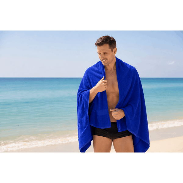 Pack of 4 Jumbo Bath Sheets Set 100% Egyptian Cotton (80x140 CM) Quick Dry 500GSM Highly Absorbent Soft Feel Bath Sheets XL Bathroom Towel Perfect for Daily Use