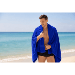 Pack of 4 Jumbo Bath Sheets Set 100% Egyptian Cotton (80x140 CM) Quick Dry 500GSM Highly Absorbent Soft Feel Bath Sheets XL Bathroom Towel Perfect for Daily Use