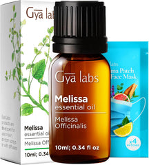 Gya Labs Rose Essential Oils for Skin - 100% Pure Natural Rose Oil for Face, Hair, Diffuser, Perfume & Candle Making Scent Aromatherapy (10Ml)