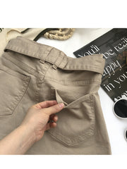 Women's High Waist Cargo Skort with Belt & Built-In Shorts - -Line Mini Skirt, Belted Waistband, Machine Washable Short Length Suitable for,, Casual Attire - Casual Streetwear Outfits