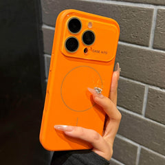 Phone Case - New Colorful Full Lens Protection Phone Case for Iphone 17 Air 16 15 14 13 Pro Max Magnetic Cover