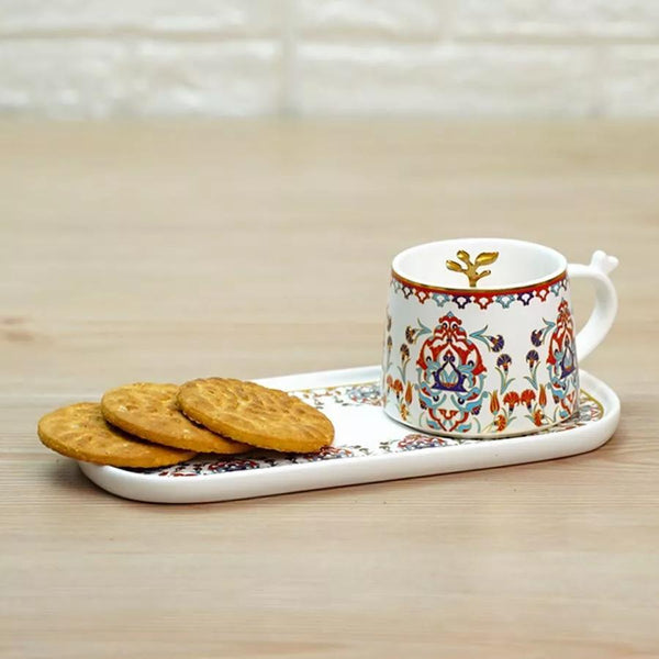 1pc Ceramic Coffee Cup And Saucer, Korean-Style Ins Style Retro Hand-Knotted Mug, High-Looking Fresh Breakfast Milk Cup, Office Water Cup, Tea Cup, Suitable for Home Use, Parties, Gift Giving