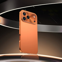 Phone Case: Magnetic Metal Phone Case for iPhone 17 Pro Max 2-in-1 Design Aluminum Alloy Frame Backplate Ultra Thin Protective Cover Comes