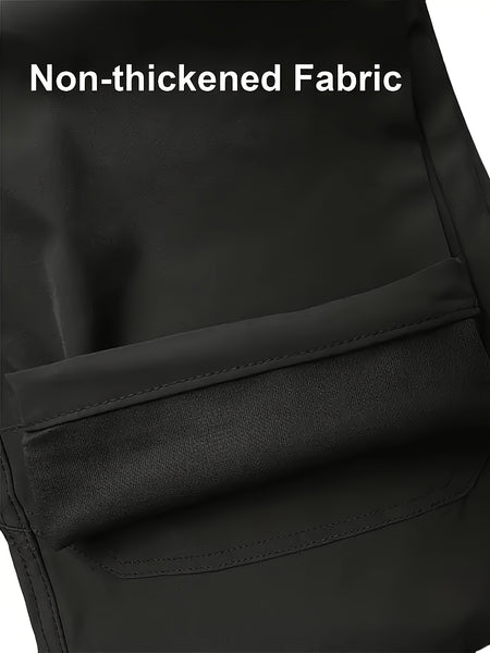 2pcs Men'S Tactical Cargo Pants, Multi-Pocket Casual Style, Elasticity Composite Fabric, Breathable, Suitable for Casual Outing, Hiking, Outdoor Sports, Worn by Middle-Aged And Elderly, Spring And Autumn Style (Belt Excluded)