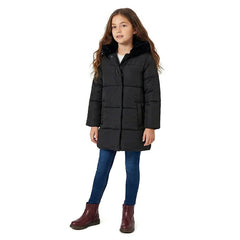 Andy & Evan Girls Back to School/Weekend Parka in Black