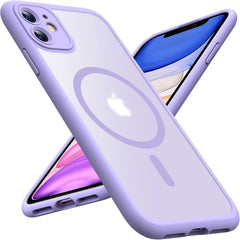 TOCOL Magnetic for Iphone 17 Pro Max Case 6.9-Inch, Compatible with Magsafe, Full Camera Protection, Built-In Magnetic Ring, Drop Protection Shockproof Translucent Matte Phone Cover