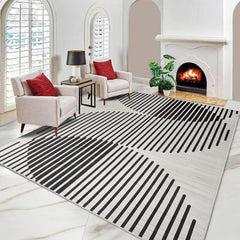 1pc Ultra Soft Printed Rug – Modern Non-Slip Living Room Area Rug, Stylish and Soft Printed Mat, Machine Washable Carpet for Bedroom, Home, and Office Floor Decoration