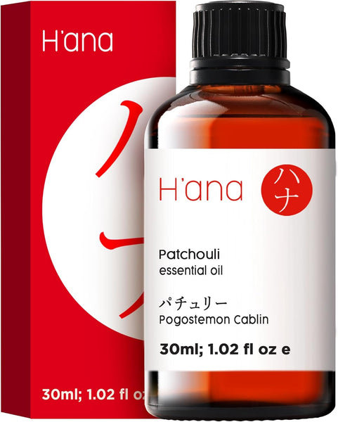 H'Ana Rose Essential Oil - 100% Pure and Natural Rose Oil for Face, Skin and Diffuser - with a Sweet, Fresh Scent, Smells like Fresh Roses - Symbolises Love and Beauty (30Ml)