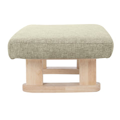 Small Linen Padded Stool Sofa Side Footstool Footrest Hallway Shoe Stool Living Room Bedroom Stool Seat