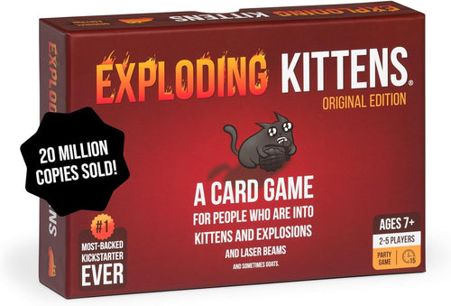 Exploding Kittens: a Card Game about Kittens and Explosions and Sometimes Goats - ENGLISH VERSION