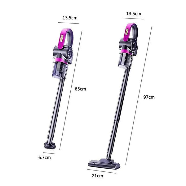 4-in-1 Handheld Vacuum Cleaner Ultra Lightweight Cordless Stick Vac - 8000 Pa Powerful Suction, High-Speed Motor, 3000mAh, Vacuuming & Mopping & Sweeping, Suitable for Home, Carpets, Pet Hair Cleaning, Easy to Operate and Store, 60dB Low Noise, Carpet Cle