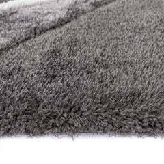 Luxury Soft Shaggy Area Rug – Modern Non-Shedding Geometric Triangles Design, High-Pile Plush Living Room Carpets, Large Thick Rug for Bedroom, Kitchen, Lounge & Home Décor – Contemporary Floor Rug & Mats