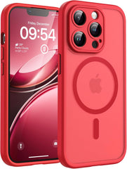 TOCOL Magnetic for Iphone 17 Pro Max Case 6.9-Inch, Compatible with Magsafe, Full Camera Protection, Built-In Magnetic Ring, Drop Protection Shockproof Translucent Matte Phone Cover