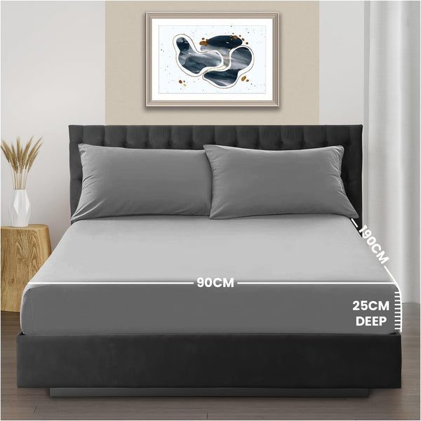 Ultra-Soft Premium Microfiber Fitted Sheet