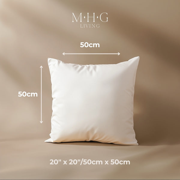 Duck Feather Cushion Inner Pads, Pack of 2 – 100% Cotton Cover – Hotel Quality Pillow Inserts for Sofa, Bed & Home Decor