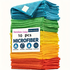 Microfiber Cleaning Cloth Pack - Multipurpose Towel for Home & Kitchen Use, Durable & Absorbent, Ideal for Living Room, Bedroom, Bathroom & Furniture, Effortlessly Removes Stains & Grease, Essential Cleaning Supplies Christmas holiday gifts