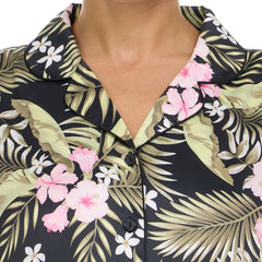 Flora Nikrooz Ladies Satin Pyjama Set in Black