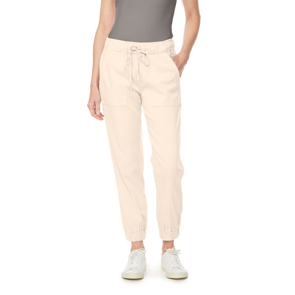 Buffalo Ladies Cargo Tencel Pant in Cream